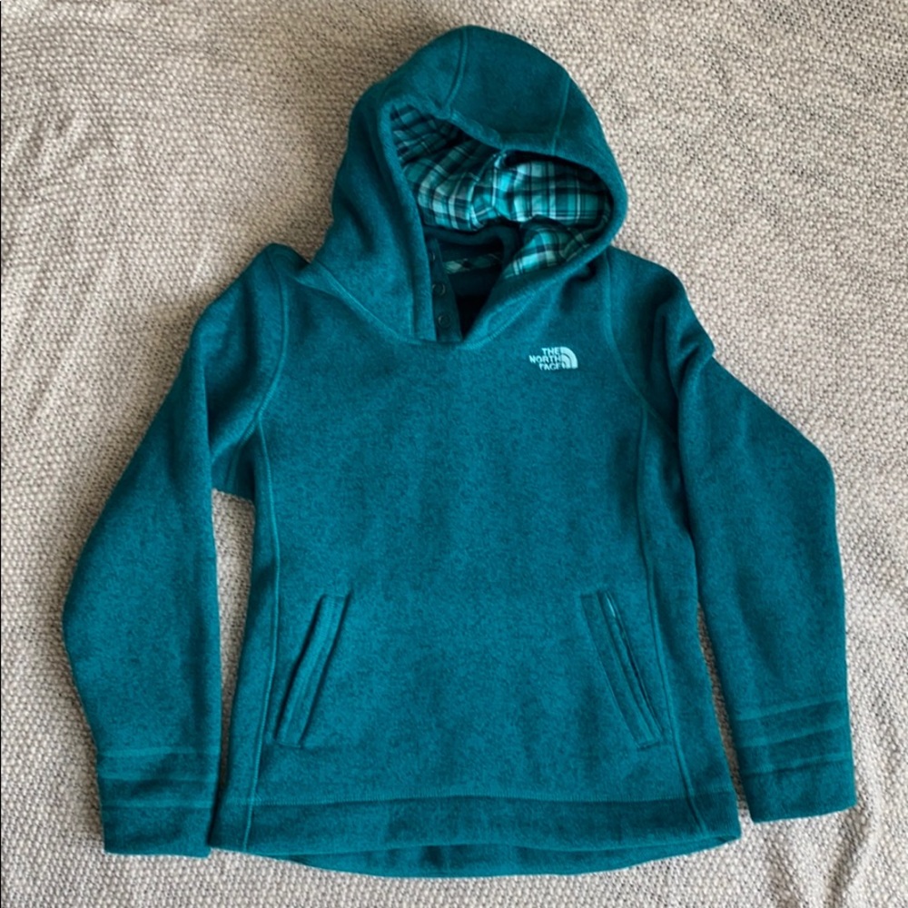 The North Face sweater fleece hoodie